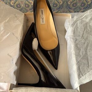 Jimmy Choo Agnes Pumps 40 (sz8.5) Navy • in box